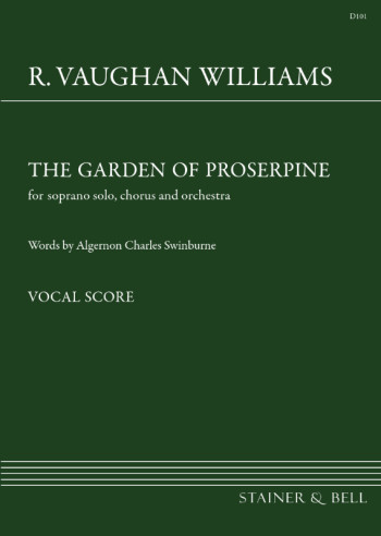 The Garden Of Proserpine: Vocal Score