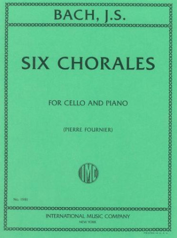 6 Chorales: Cello & Piano (International)