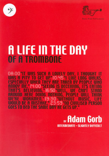 A Life In The Day Of A Trombone Bass Clef & Piano(Brasswind)