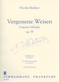 Forgotten Melodies: Op39: Piano (Zimerman)