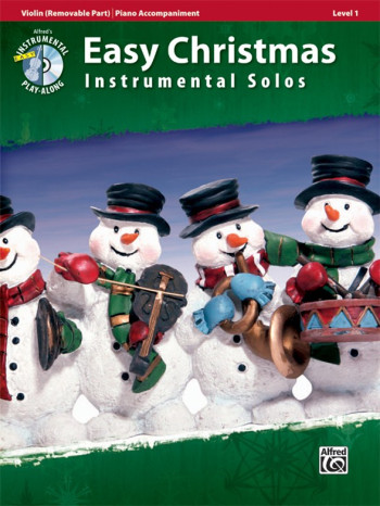 Easy Christmas Instrumental Solos: Violin & Piano
