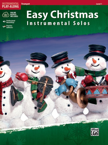 Easy Christmas Instrumental Solos Trumpet: Book & Audio