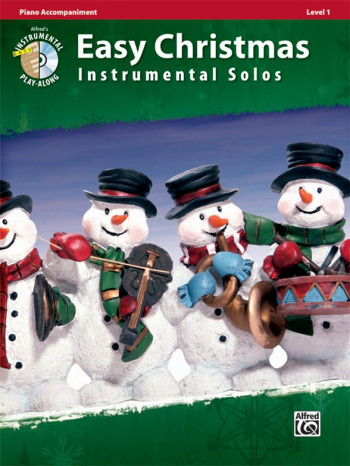 Easy Christmas Instrumental Solos: Piano Accompaniment