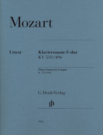Piano Sonata F MajorK533/494: Piano (Henle)