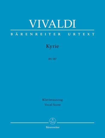 Kyrie: Rv587: Vocal Score (barenreiter)