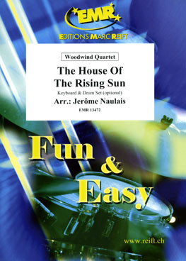 House Of The Rising Sun: Woodwind Quartet: Score & Parts