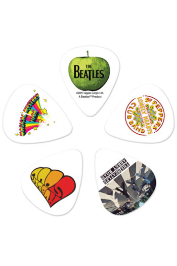 Collectible Beatles Guitar Picks - 10 Pack, Medium