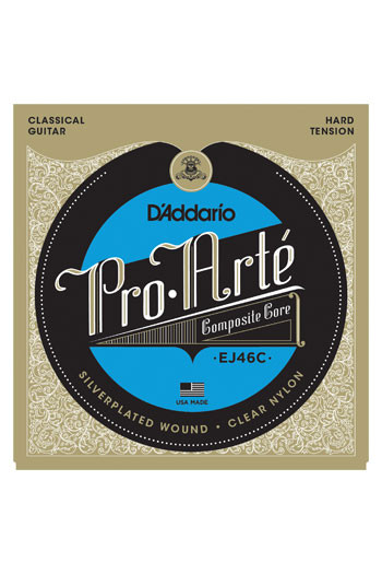 D'Addario Classical Guitar EJ46C Pro-Arte Composite Core Hard Tension
