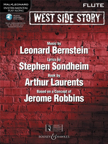 Instrumental Play-Along: West Side Story: Flute: Book & Audio