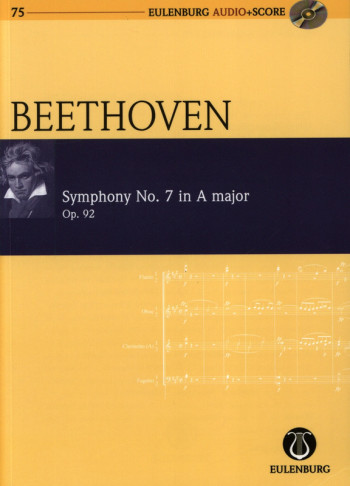 Symphony No. 7 In A Major: Op. 92: Miniature Score & Cd (Audio Series No 75)