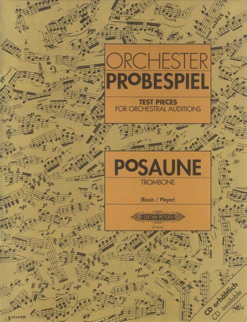Test Pieces For Orchestral Auditions Trombone (Orchester Probespiel)