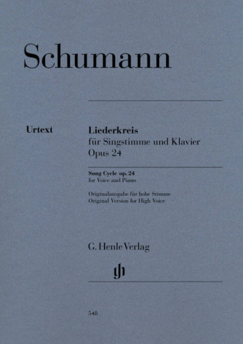 Liederkris: Song Cycle: Op.24: Voice And Piano  (Henle)