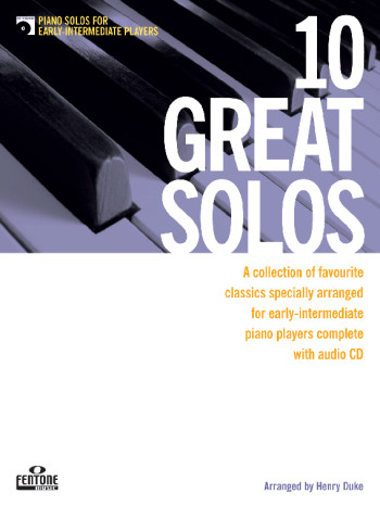 10 Great Solos: Piano:  Early Intermediate: Book And CD