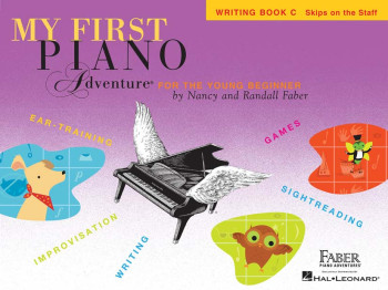 Faber Piano Adventures: My First Piano Adventure: Writing Book C: Skips On The Staff