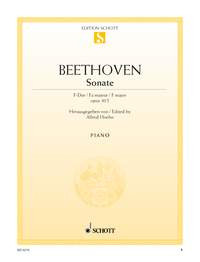 Piano Sonata F Major Op.10/2: Piano  (Schott)
