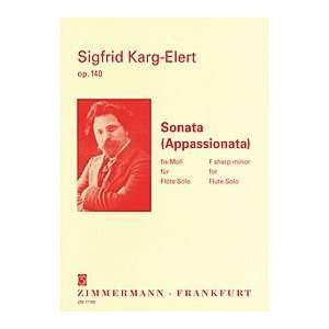 Sonata: Appassionata: Flute Solo (Zimerman)