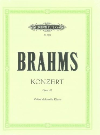 Double Concerto A Minor Op.102: Violin, Cello & Piano  (Peters)