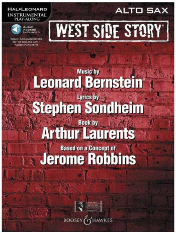 Instrumental Play-Along: West Side Story: Alto Saxophone: Book And Audio