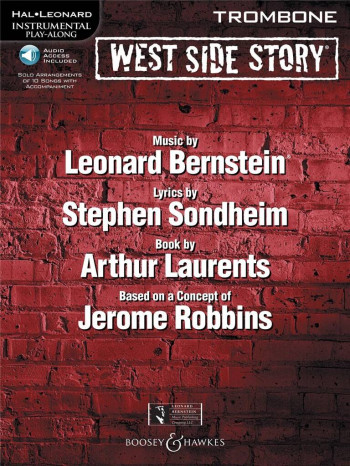 Instrumental Play-Along: West Side Story: Trombone: Book And Audio