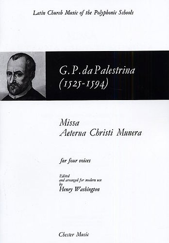 Missa Aeterna Christi Munera: Satb
