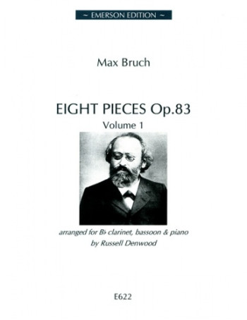 Eight Pieces Op.83 Vol 1: Clarinet Bassoon And Piano