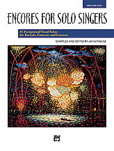 Encores For Solo Singers  Medium High For Solo Voice & Piano: Bk&Cd