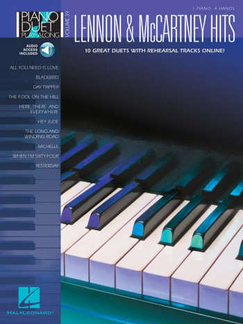Piano Duet Play Along: Lennon And McCartney Hits: Vol 39: Book And Audio