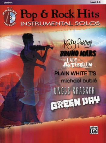 Pop And Rock Hits: Instrumental Solos: Clarinet: Book & CD