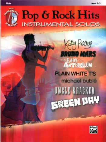 Pop And Rock Hits: Instrumental Solos: Flute: Book & Cd