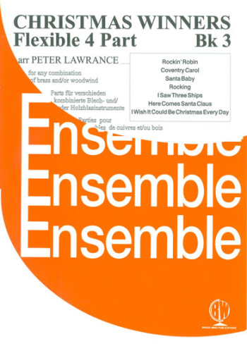 Christmas Winners Flexible 4 Part  Book 3 Score & Parts (Brasswind)