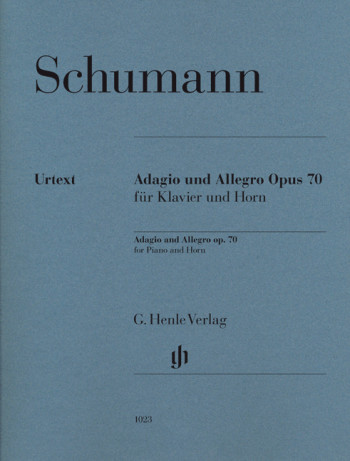 Adagio And Allegro Op.70: French Horn & Piano (Henle)