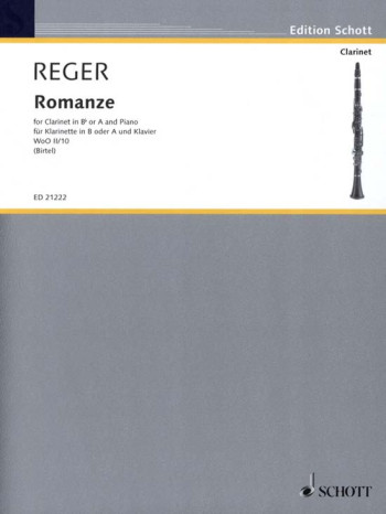 Romanze: Clarinet In A Or Bb & Piano