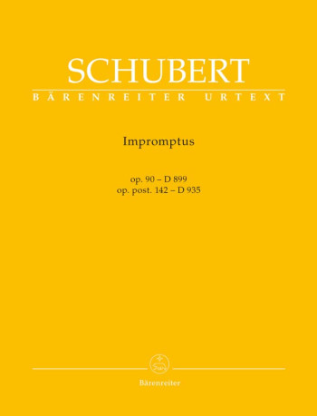 Impromptus Op.90 D899 & D935: Piano (Barenreiter )