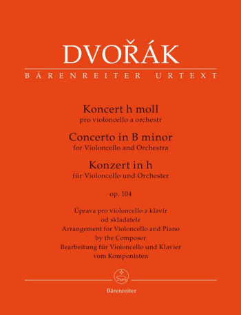 Concerto B Minor Op.104 Cello & Piano (Barenreiter)