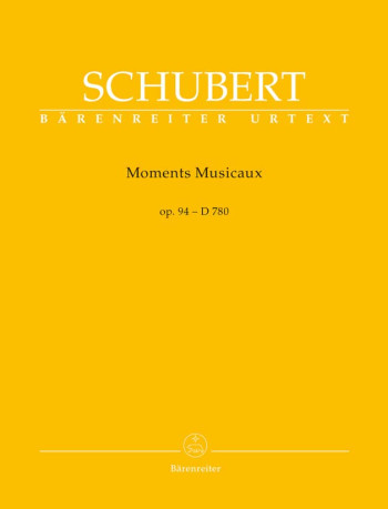 Moments Musicaux Op.94 (D780) Piano (Barenreiter)