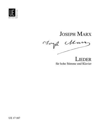 Lieder: Song Album: High Voice & Piano