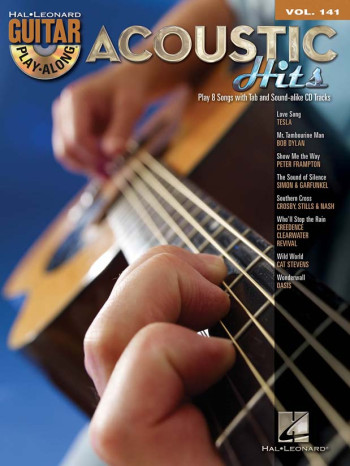 Guitar Play Along Series: Vol 141: Acoustic Hits Guitar: Bk&cd