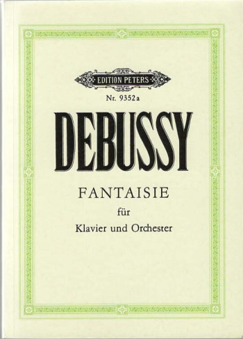 Fantaisie: Piano & Orchestra: Miniature Score