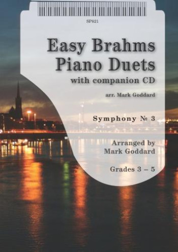 Easy Brahms Piano Duets: Symphony No. 3