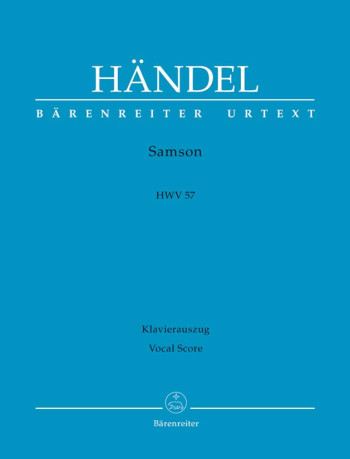 Samson: Hwv 57: Vocal Score (Barenreiter)