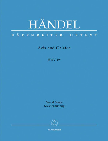 Acis And Galatea: Vocal Score