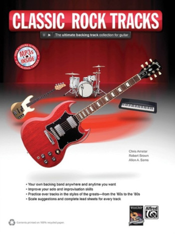 Classic Rock Guitar Tracks (with CD)
