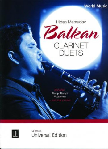 Balkan Clarinet Duets: Book Only: Clarinet Duet (Mamudov)