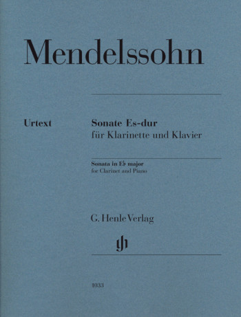 Sonata In Eb: Clarinet & Piano (Henle)
