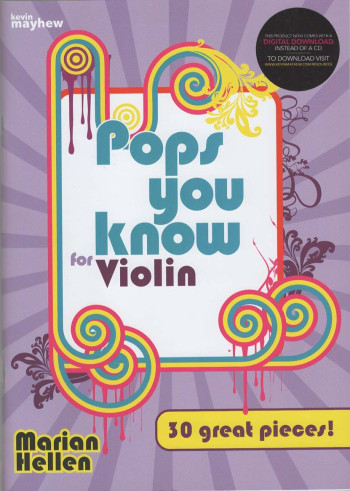 Pops You Know 30 Great Pieces: Violin: Book & Audio