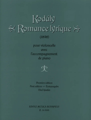 Romance Lyrique: Cello & Piano (EMB)