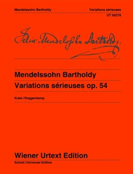 Variations Serieuses 54: Piano  (Wiener Urtext)