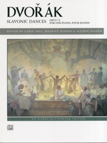 Slavonic Dances Op.72: Piano Four Hands (Alfred)
