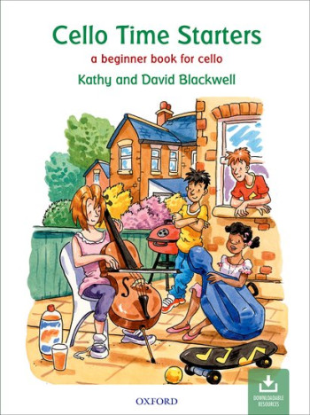 Cello Time Starters Book & Download (Blackwell) (OUP)
