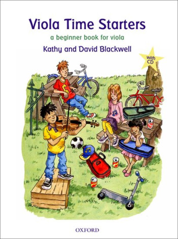 Viola Time Starters Book & Cd (Blackwell)